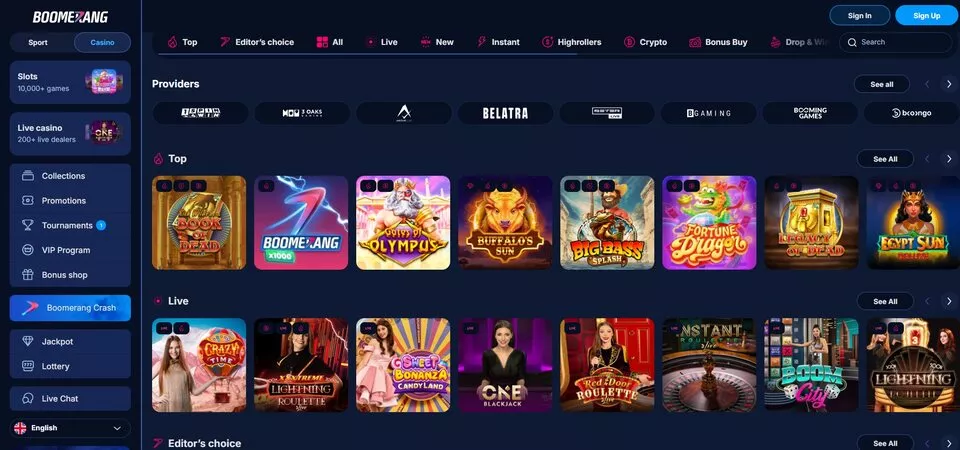 boomerang bet kasiino 34