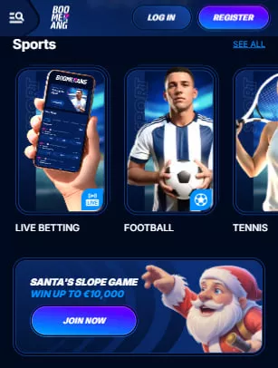 Boomerang bet bonusi