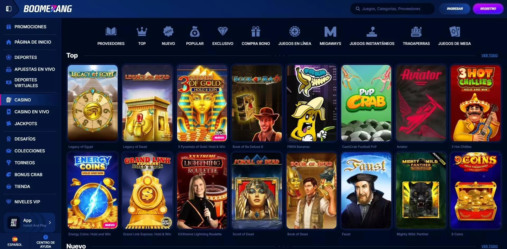 casino boomerang bet 4